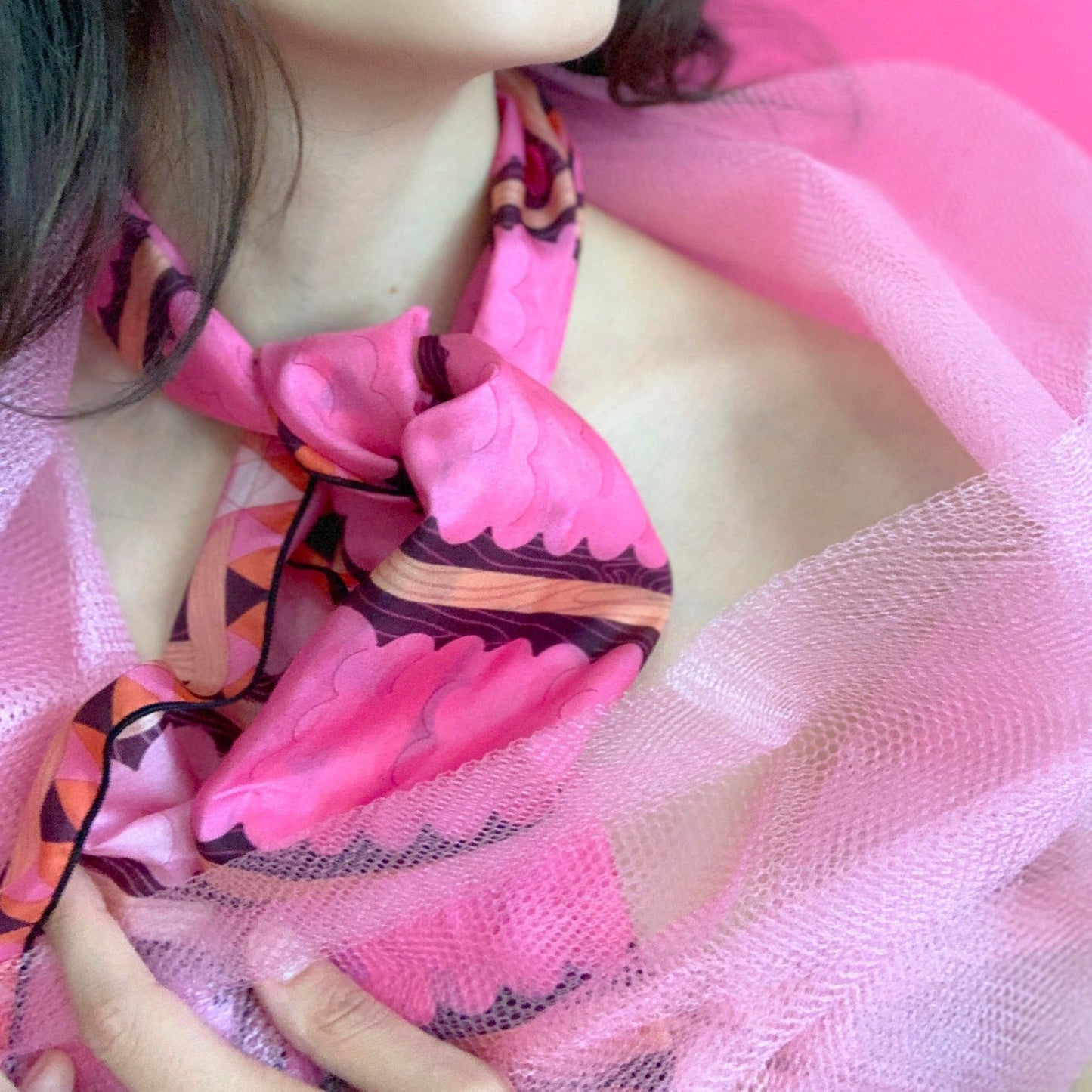 Cotton Candy Scarf