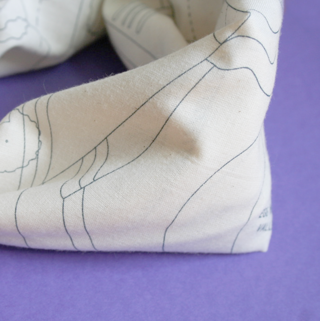 Egg Survey Bandana, Natural