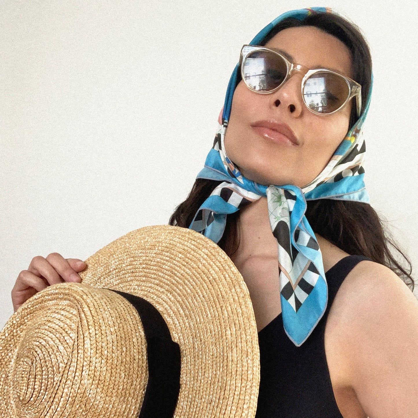 Kidney Bean Pool Scarf